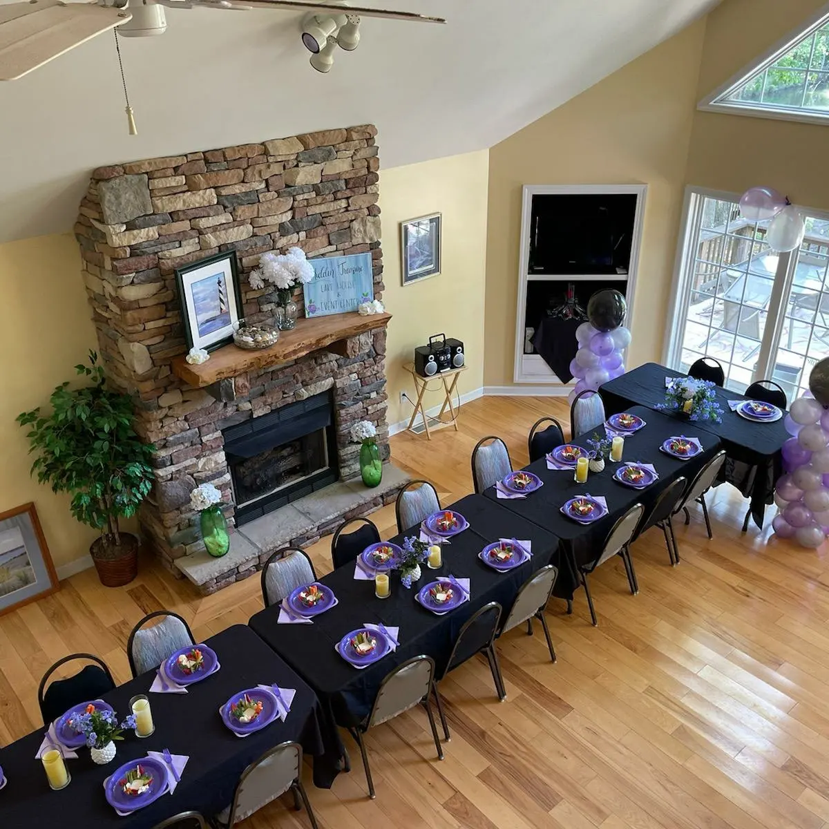 Wedding reception