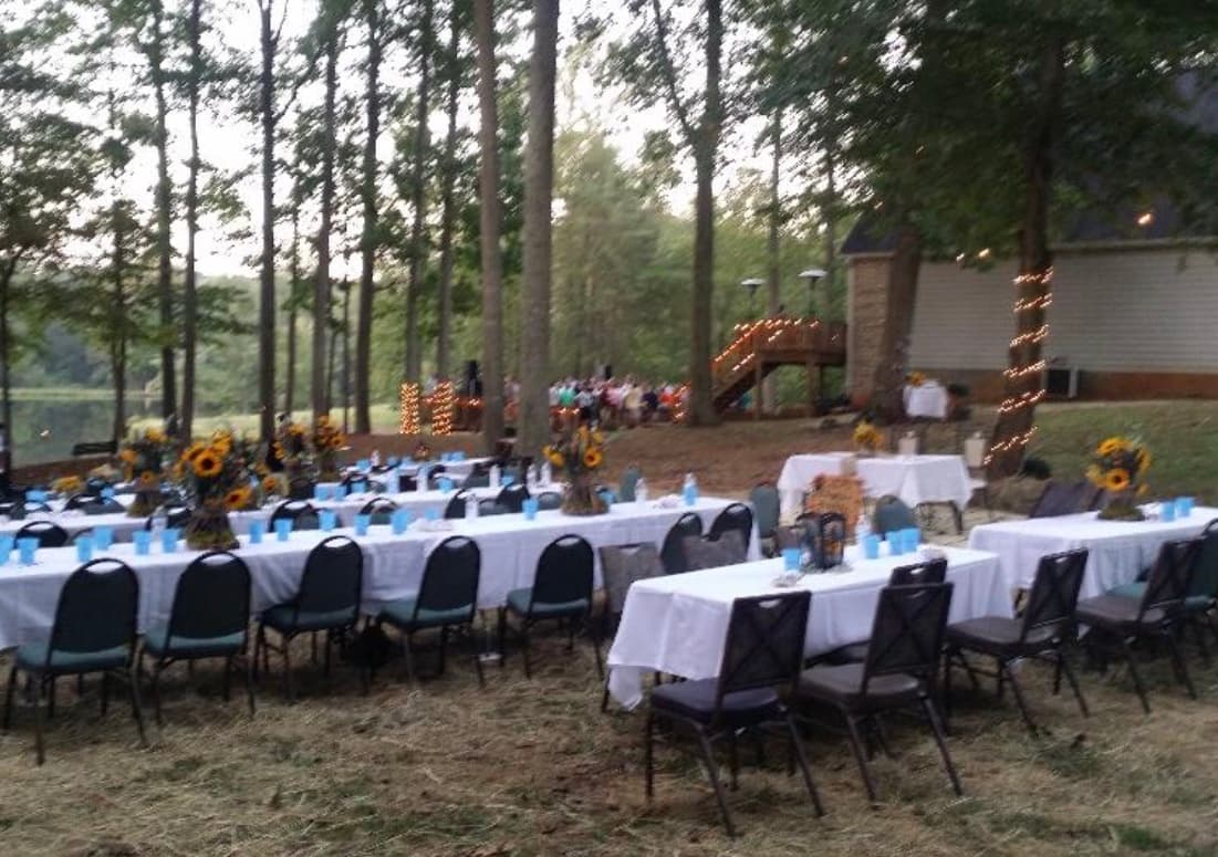 Wedding setup