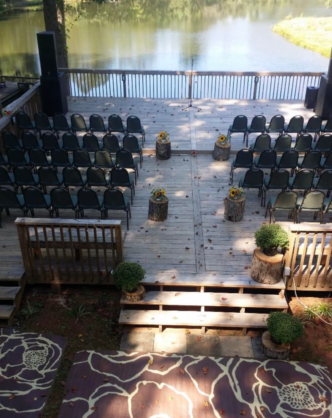 Wedding reception decor